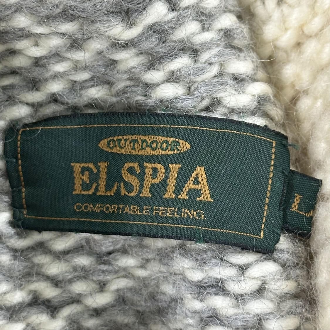 JPN 재팬빈티지 클래식 코위찬 니트 베스트 조끼 L 상품이미지5