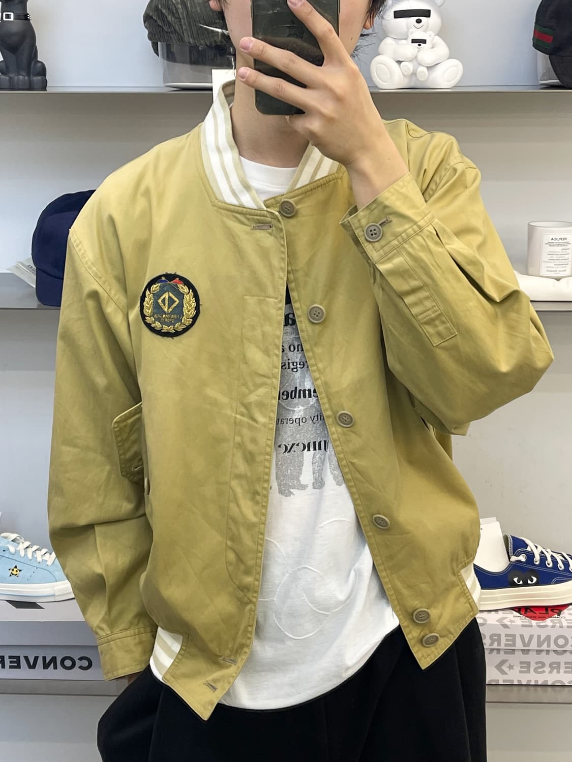 크리스찬 디올 90s CD 크레스트 로고 자켓 상품이미지2