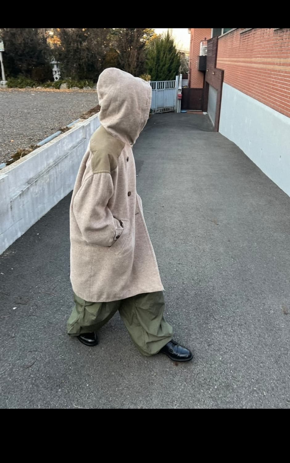 빈티지 울 코트 상품이미지3