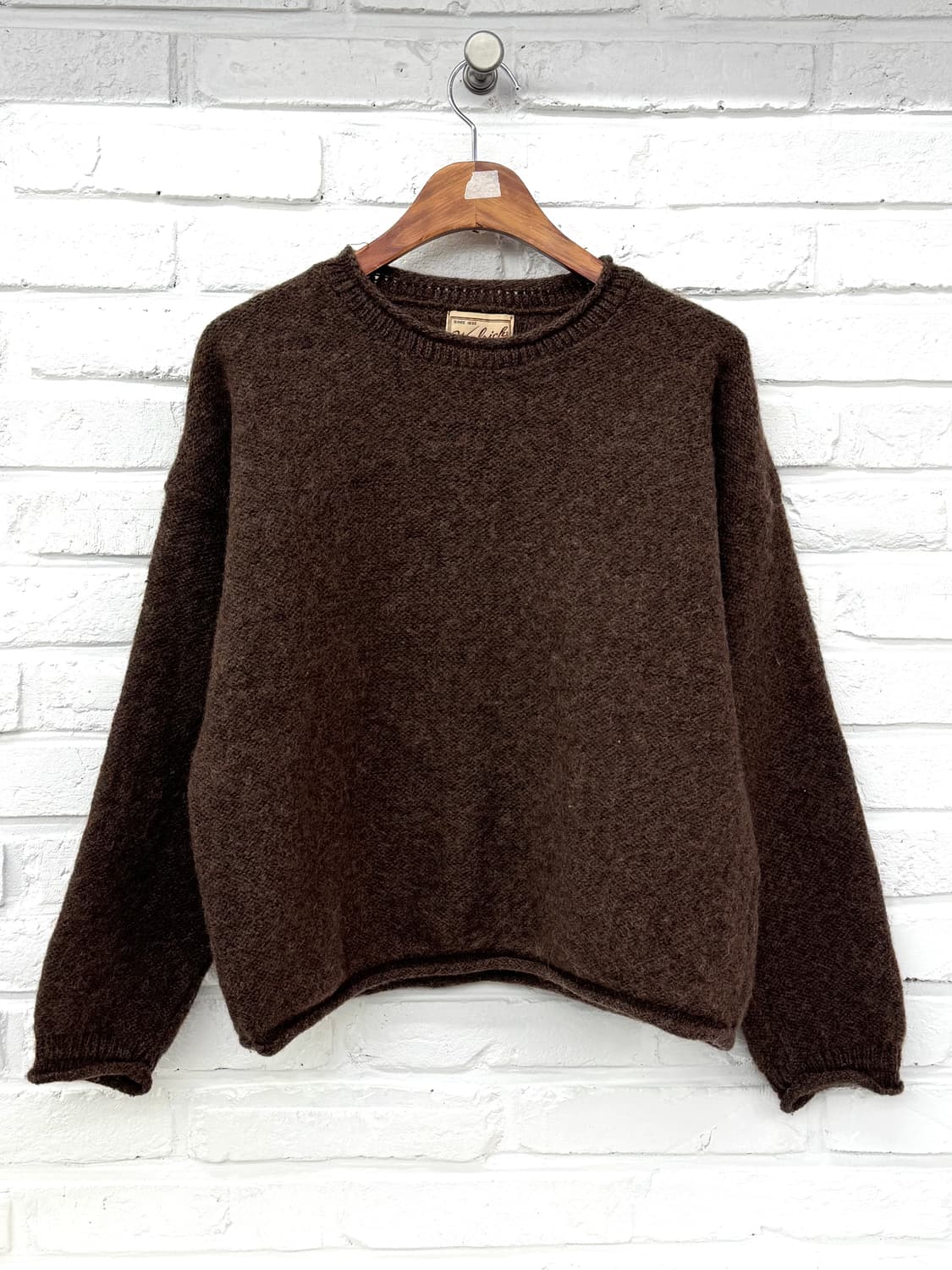 울리치 브라운 니트 상품이미지3