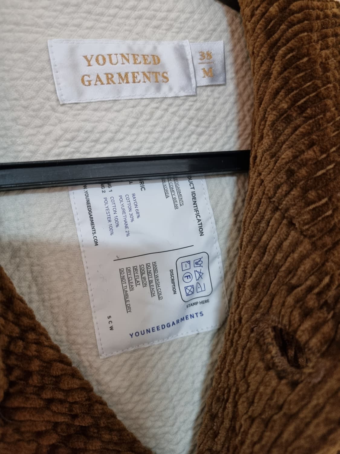 유니드가먼츠 코듀로이 자켓 상품이미지6