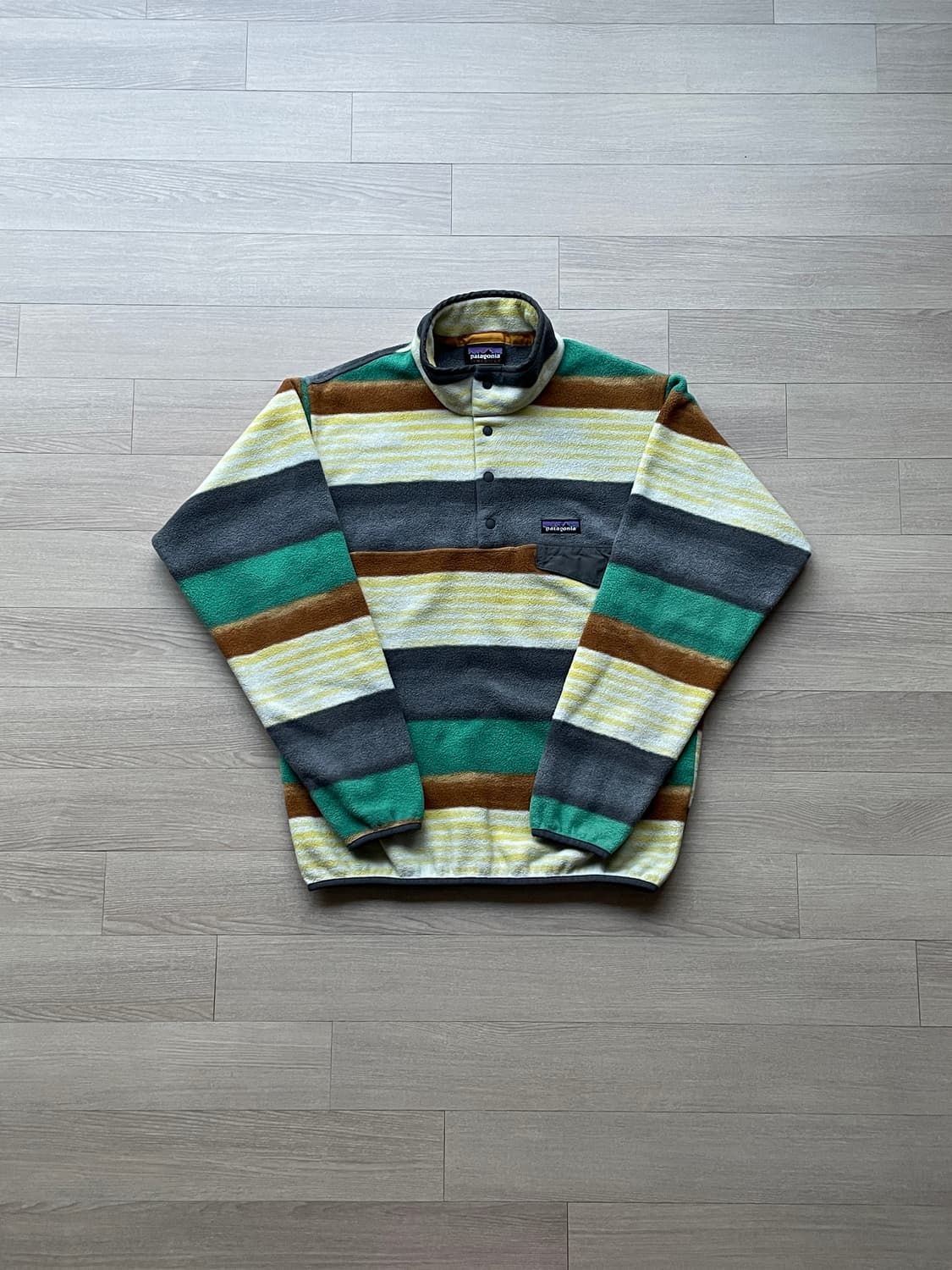 파타고니아 신칠라 스트라이프 패턴 플리스 patagonia 상품이미지1