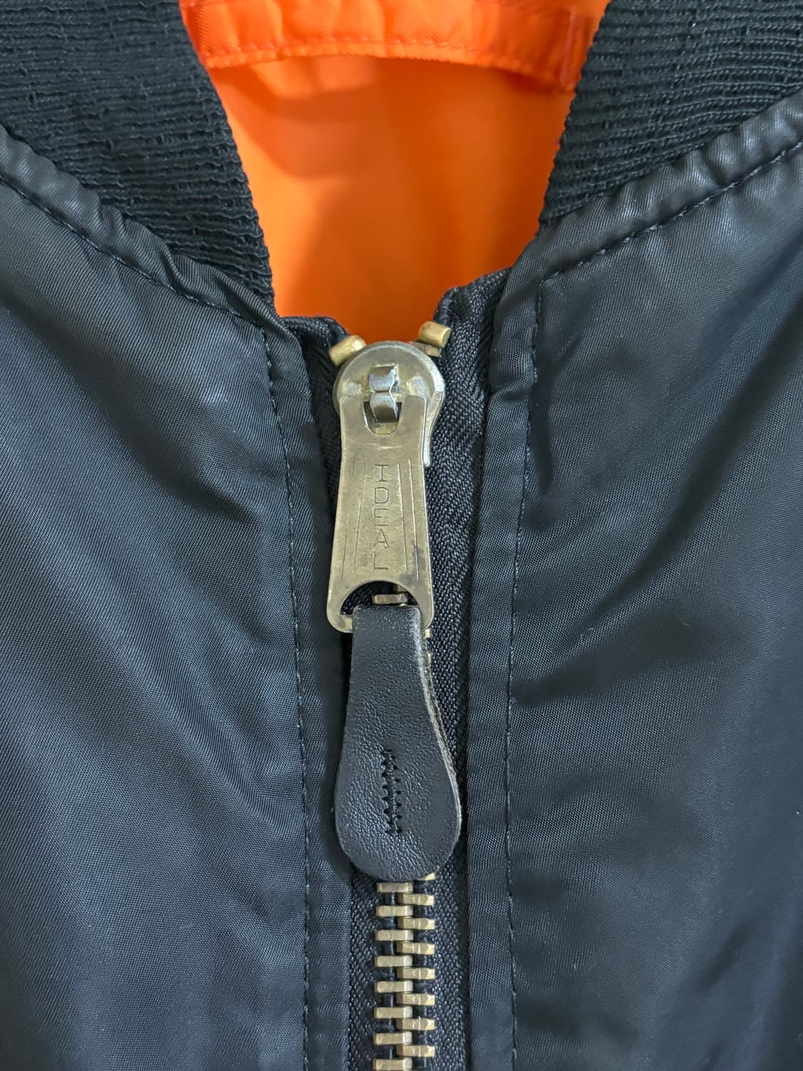 90s 알파인더스트리 ma-1 봄버 블랙 상품이미지5