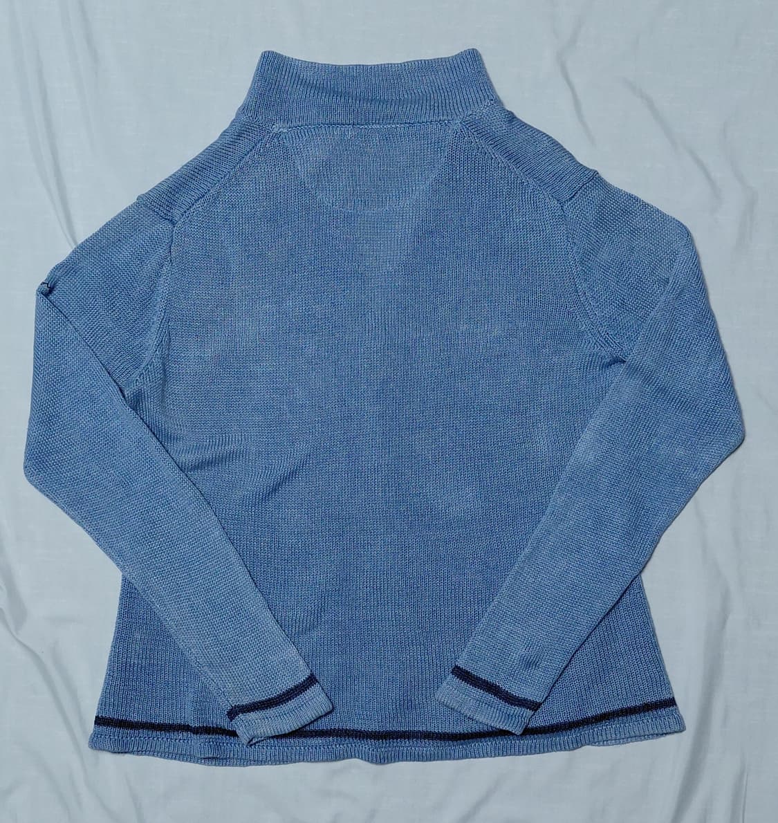 [L] 시나코바(SINA COVA) 린넨 100% 마린 카디건 - 블루 상품이미지8