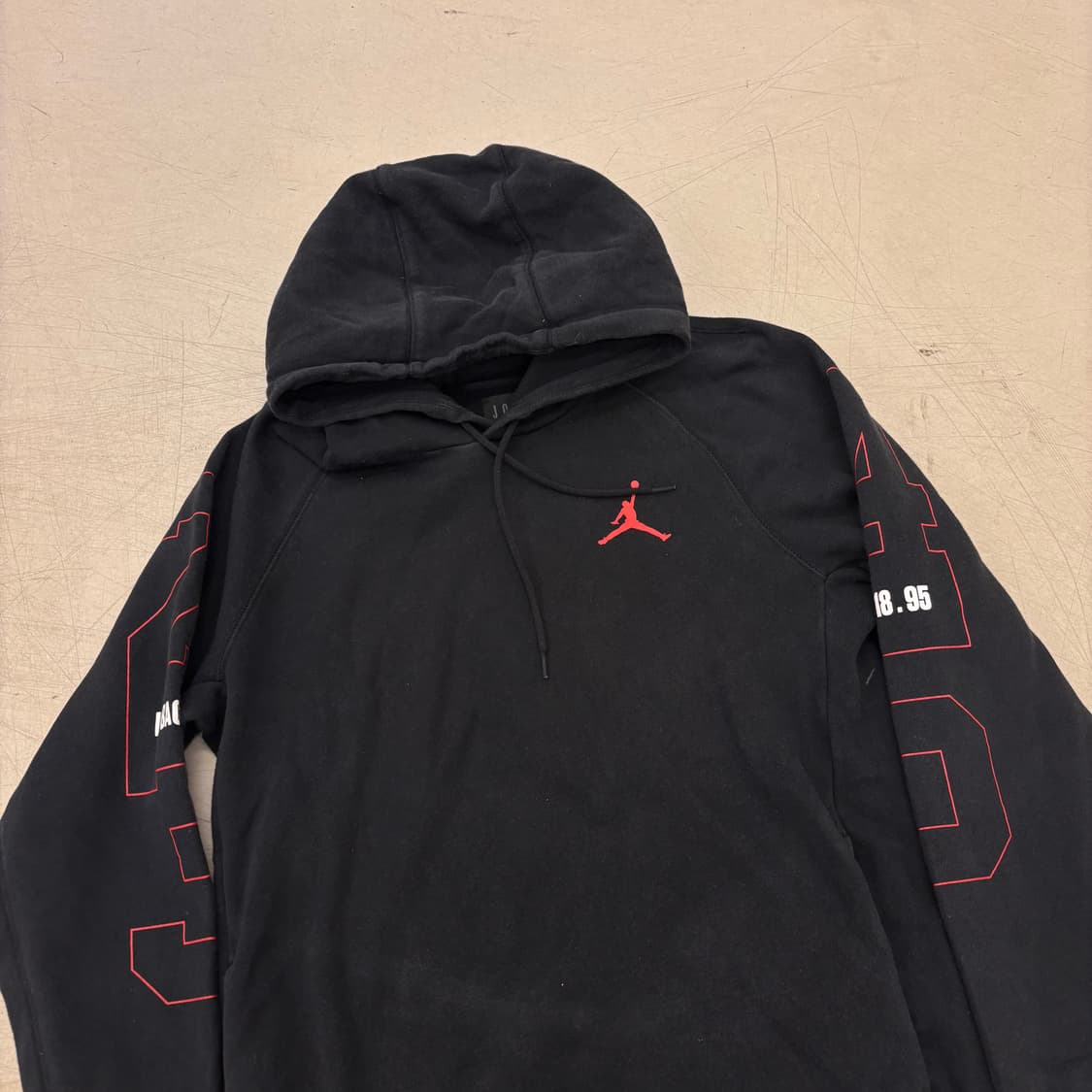 조던 사이드라인 블랙 후드티 상품이미지2