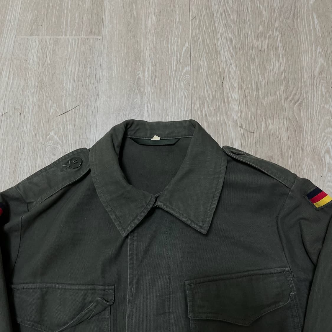 독일군 밀리터리 코튼 필드자켓 전투복 상의 자켓 6사이즈  상품이미지2