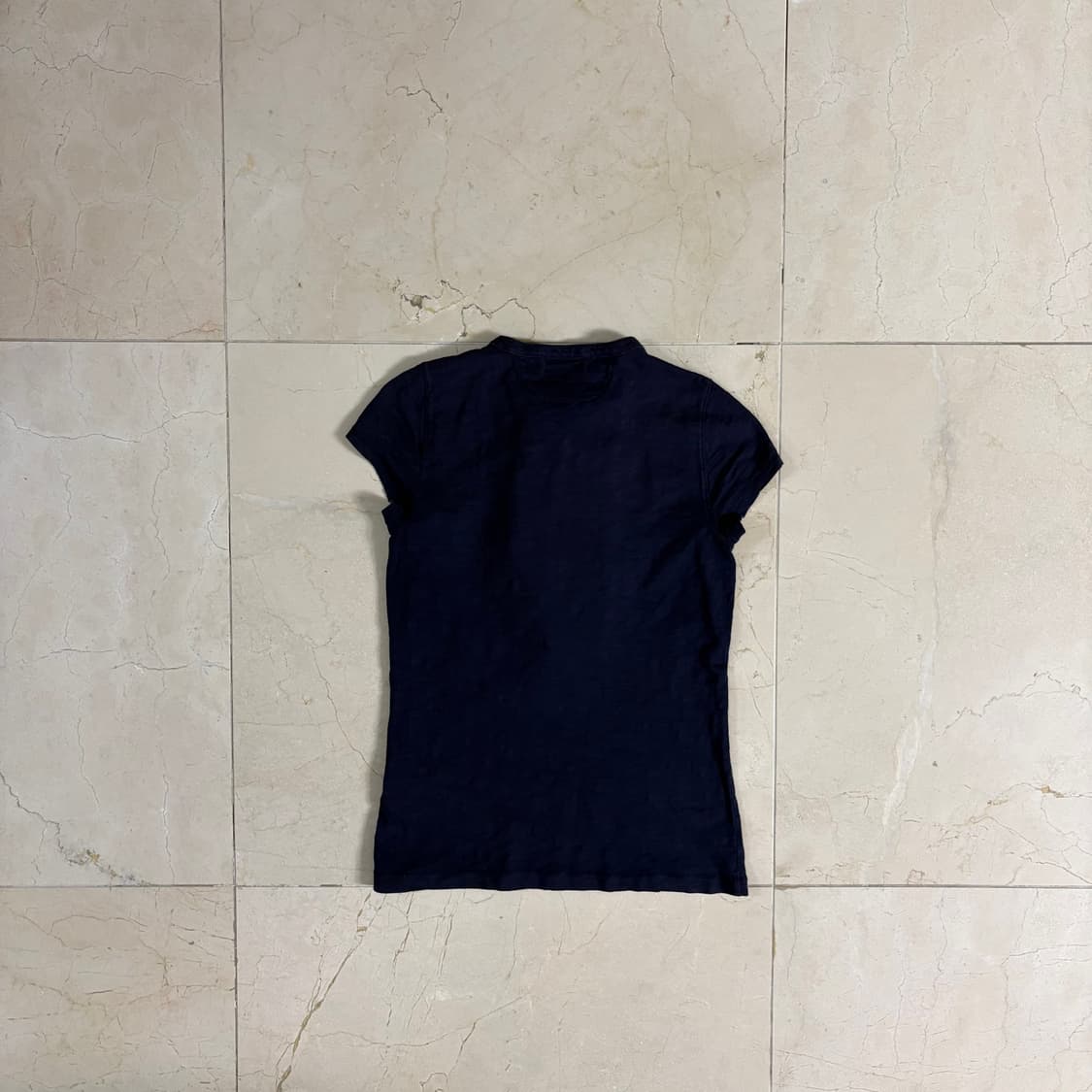 Ralph Lauren Ruffle Henley Tee 상품이미지7