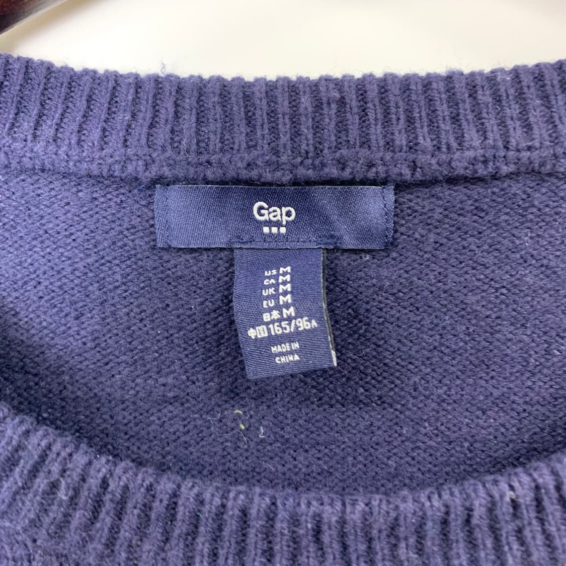 Gap 갭 빅로고 네이비 니트 상품이미지5