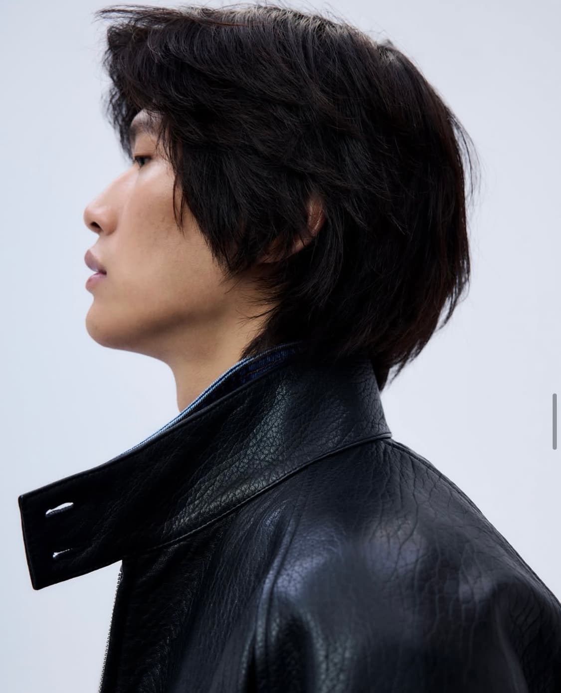 스튜디오 니콜슨 텍스터드 레더 자켓 S 상품이미지8