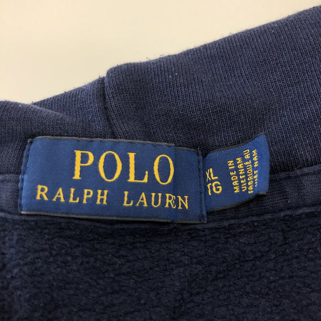 폴로 랄프로렌 화이트포니 네이비 후드집업 XL 상품이미지5