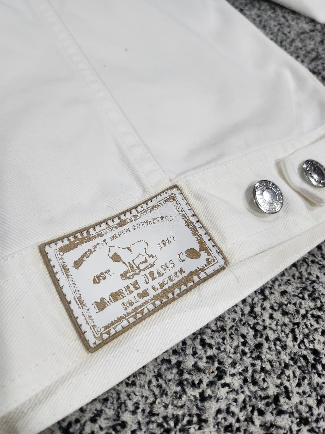 로렌 랄프로렌 화이트 데님 자켓 L 상품이미지8