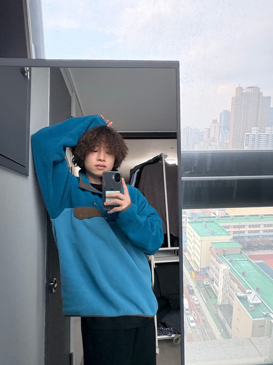 (L) 파타고니아 라이트 블루 신칠라 트래비스 스캇 상품이미지4