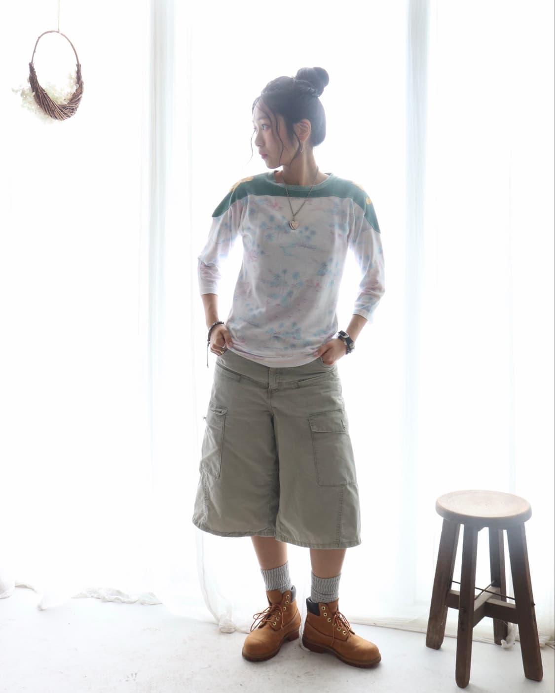 [Kapital] Green Yoke Football T-Shirt 상품이미지5