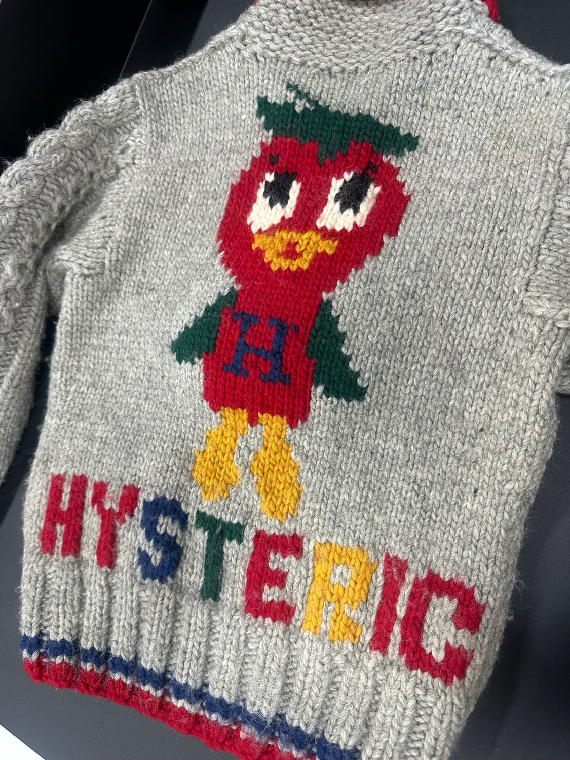 히스테릭 글래머 헤비 울 코위찬 스웨터 상품이미지7