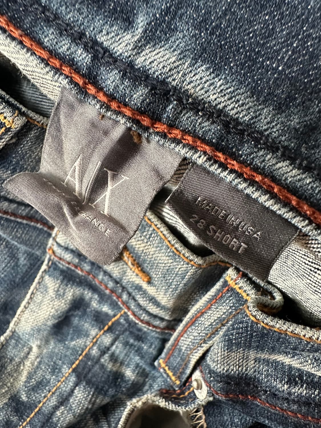 Armani Exchange 데님 청바지 28 Short 상품이미지4