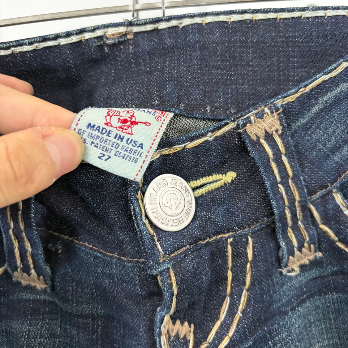 트루릴리전 데님 팬츠 상품이미지5