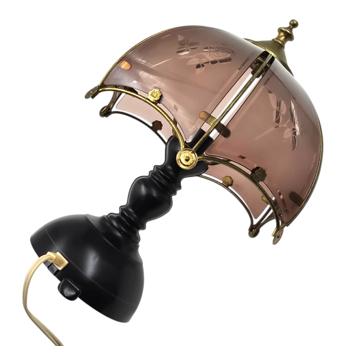 90s 레트로 장미 애칭 우산 터치 테이블 램프 상품이미지6