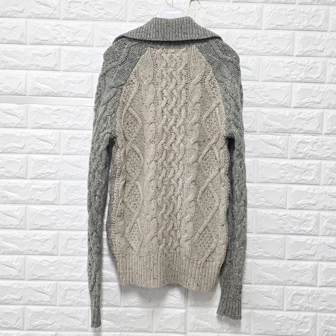 올세인츠 꽈배기 니트 가디건 S 상품이미지4