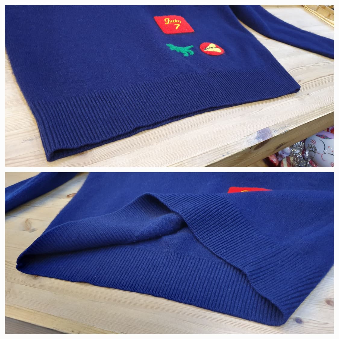 66.Cashmere 패치 니트 상품이미지7