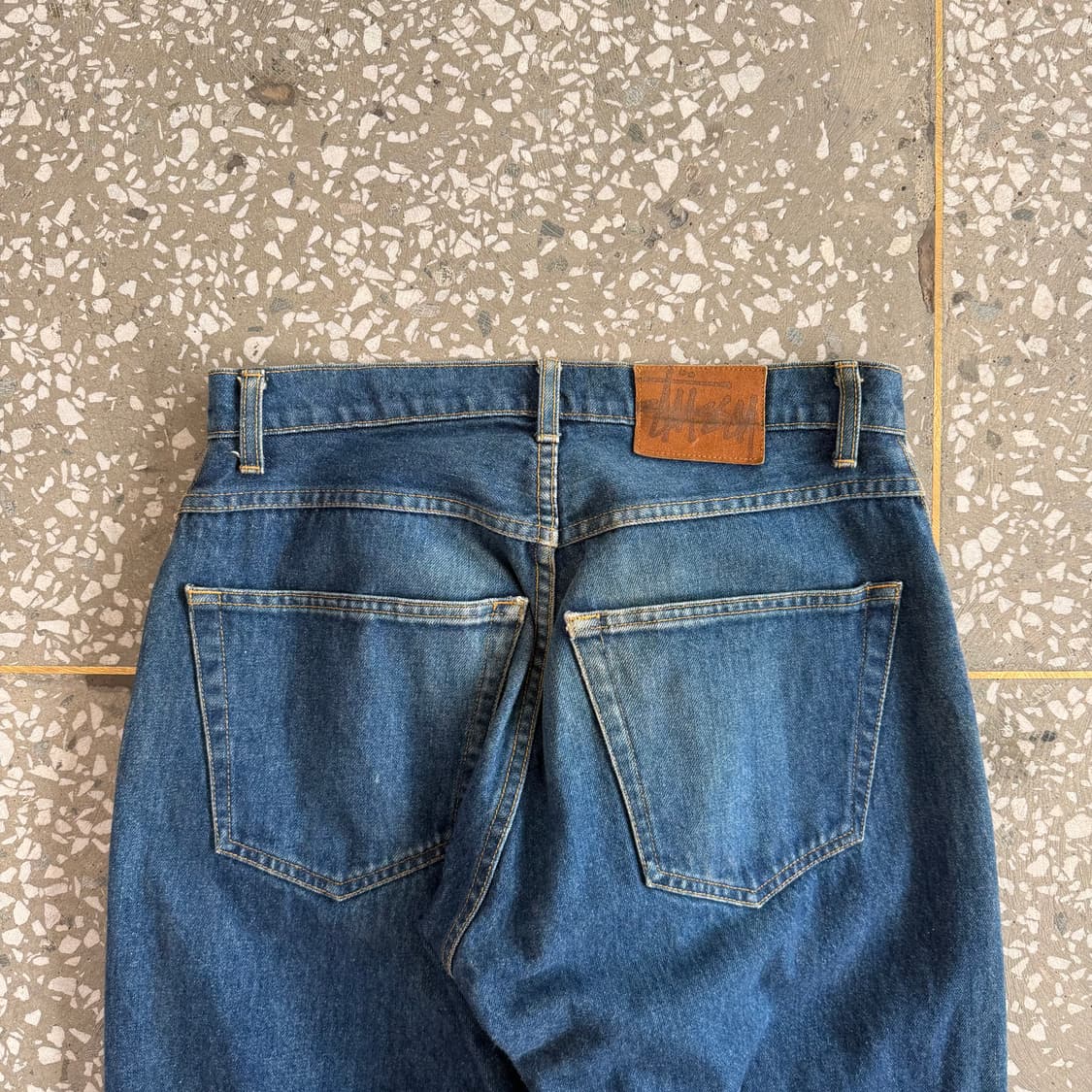 90s 올드 스투시 데님 팬츠 상품이미지6