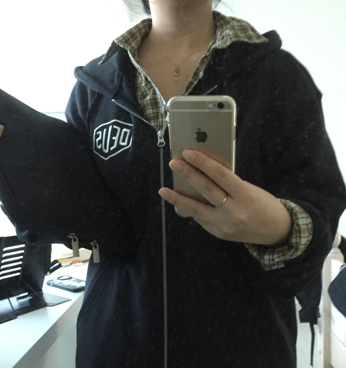 데우스 엑스 마키나 서울 후드집업 블랙 L 상품이미지3