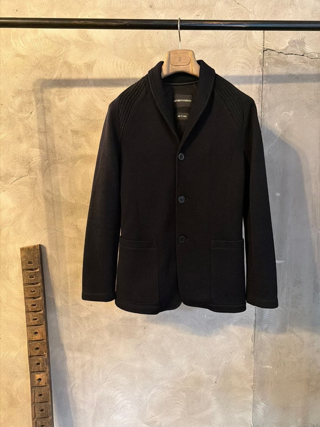 엠포리오 아르마니 숄칼라 가디건 100 상품이미지9