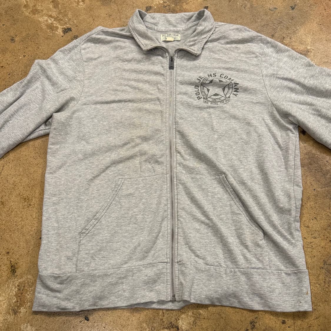 폴로 진스 컴퍼니 그레이 집업 져지 상품이미지3