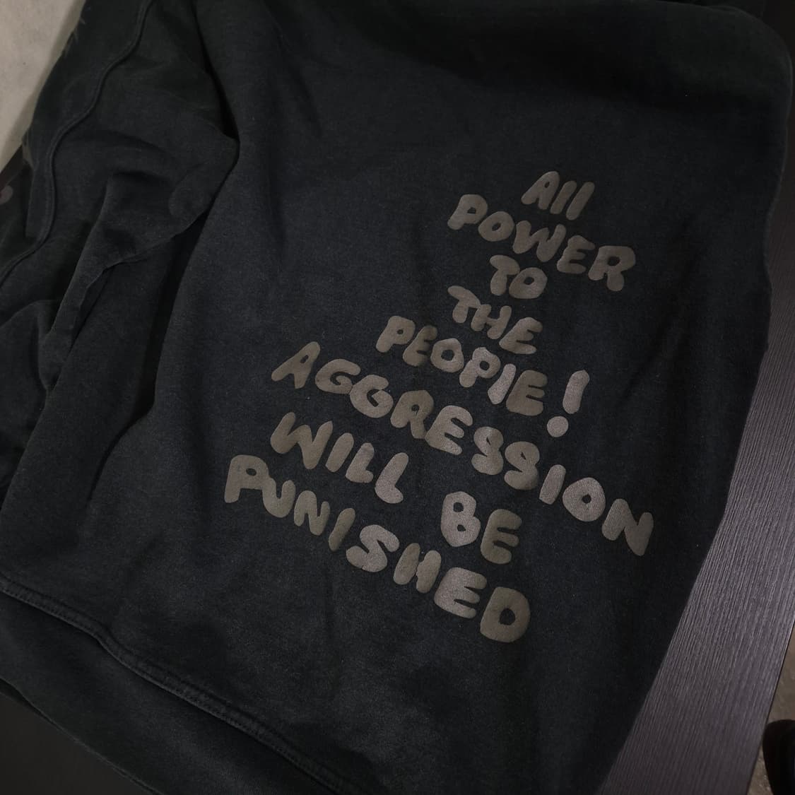 브레인데드 레터링 후드티 L사이즈 상품이미지5