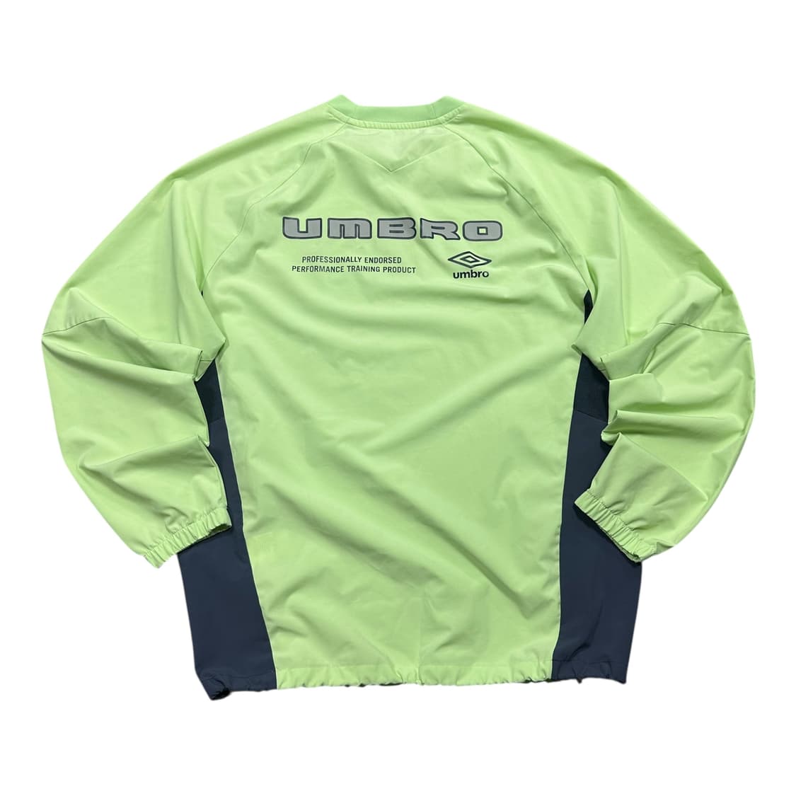 ✨ (바배) 엄브로 피스테 형광 바람막이 웜업  상품이미지2