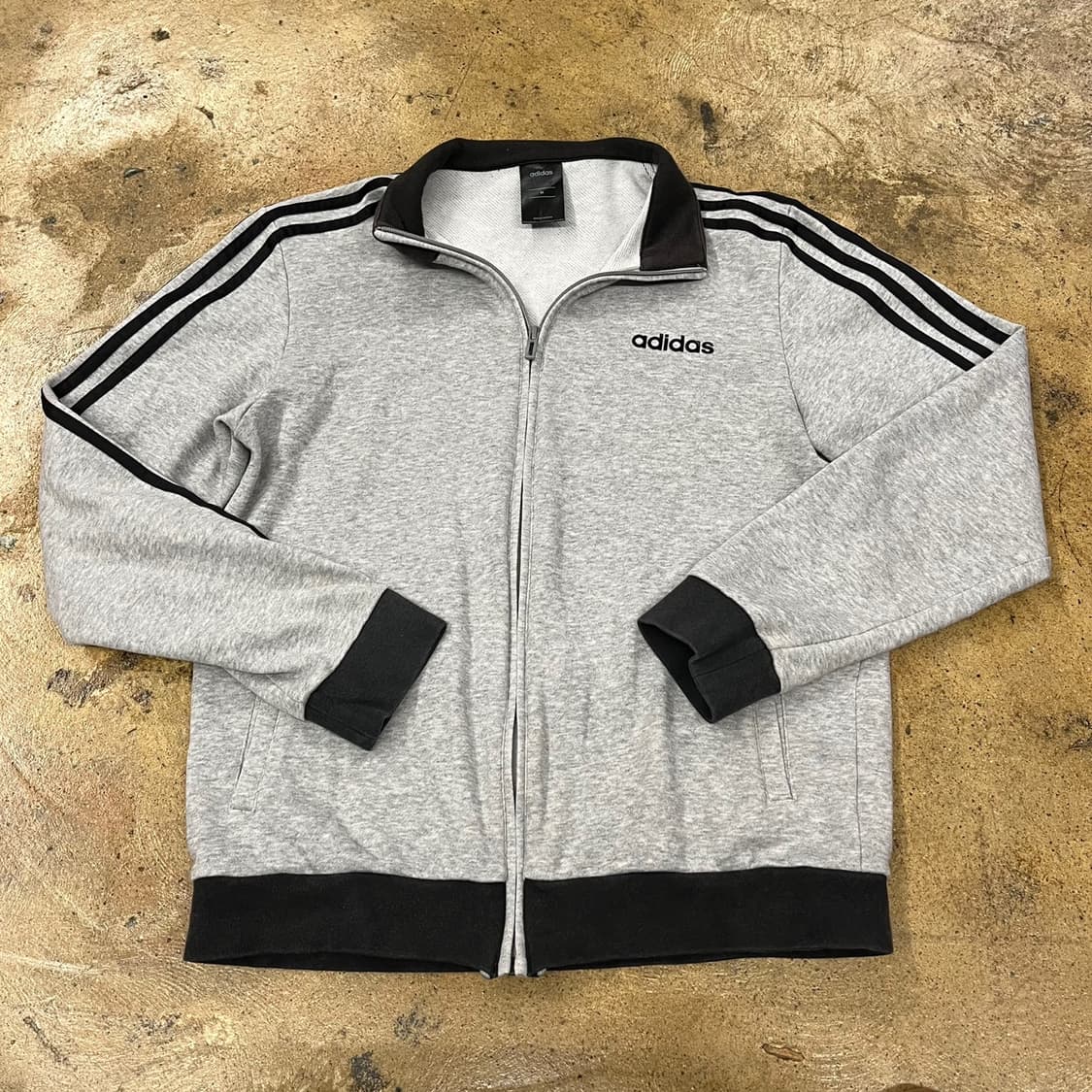 아디다스 회검 면져지 트랙탑 상품이미지2