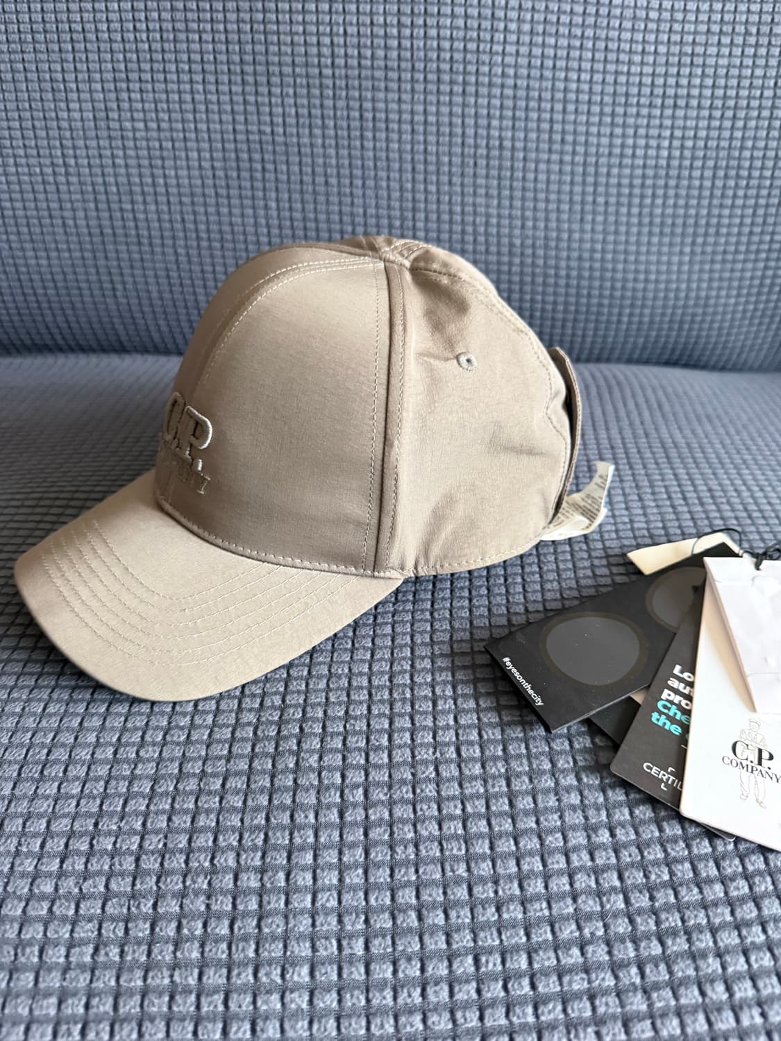 cp컴퍼니 고글 캡 모자 L 그레이 상품이미지2