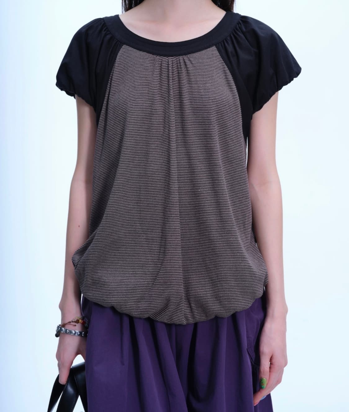 코이세이오 퍼프 셔링 티셔츠 puff shirring t-shirt 2 상품이미지2