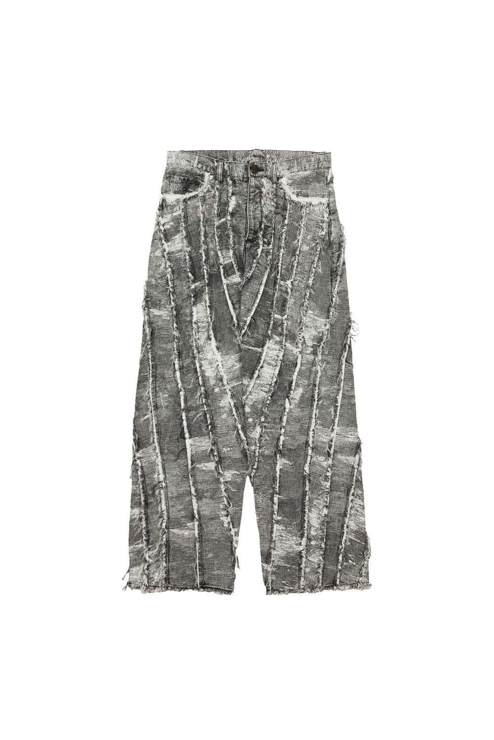 새상품 탁 TAAKK 블랙 케미컬 웨이빙데님 2사이즈  상품이미지1