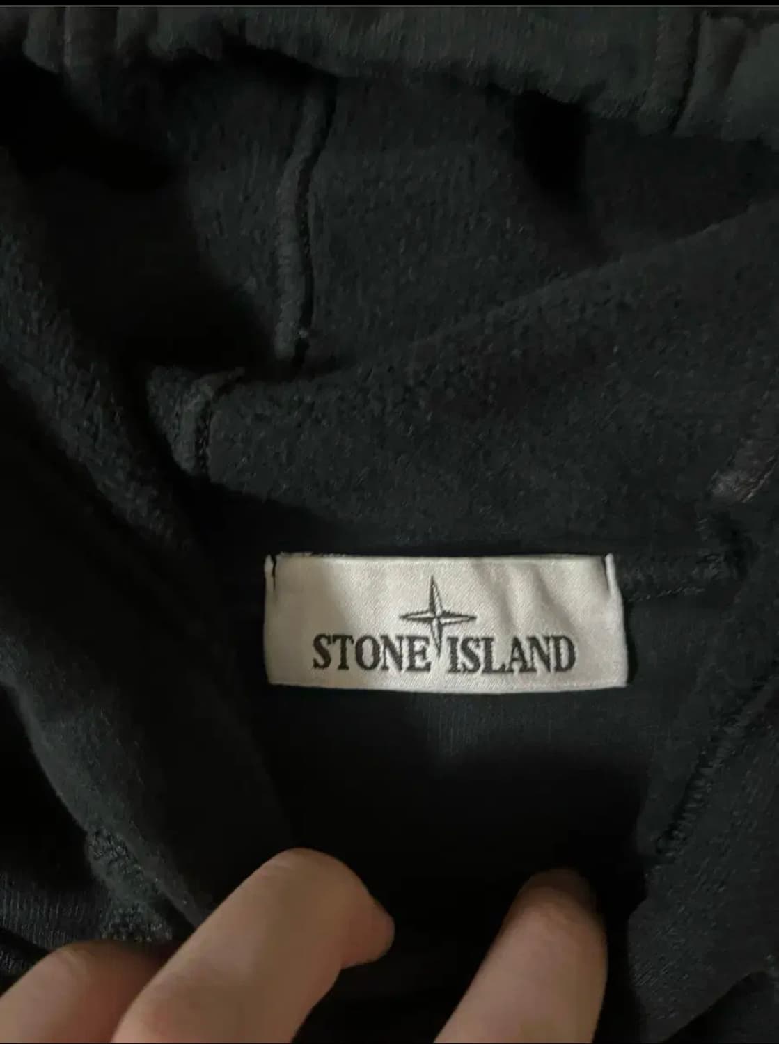 [M] 스톤아일랜드 후드티 22FW 블랙 상품이미지2