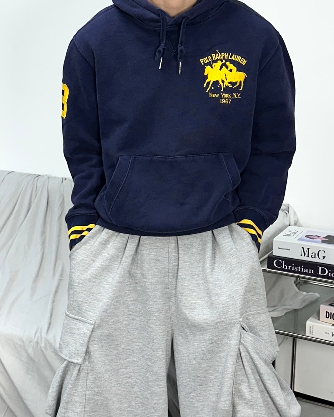 폴로 랄프로렌 더블 빅포니 후드티 M 상품이미지1