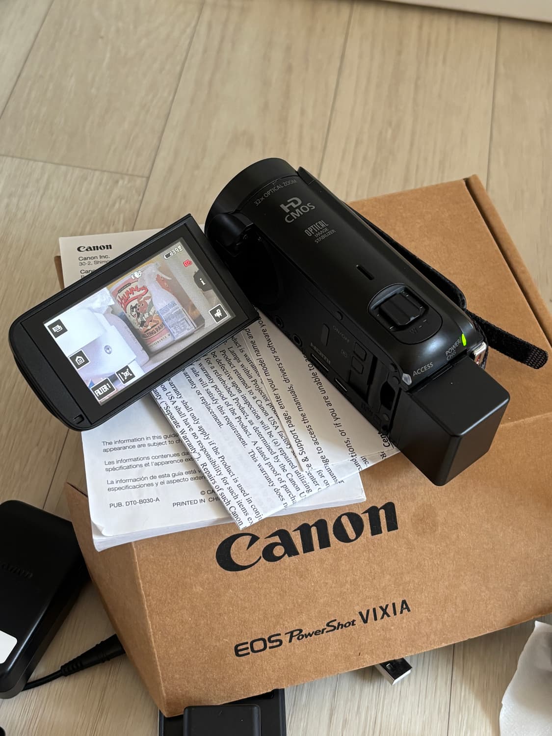 캐논 빅시아 800 캠코더 상품이미지4