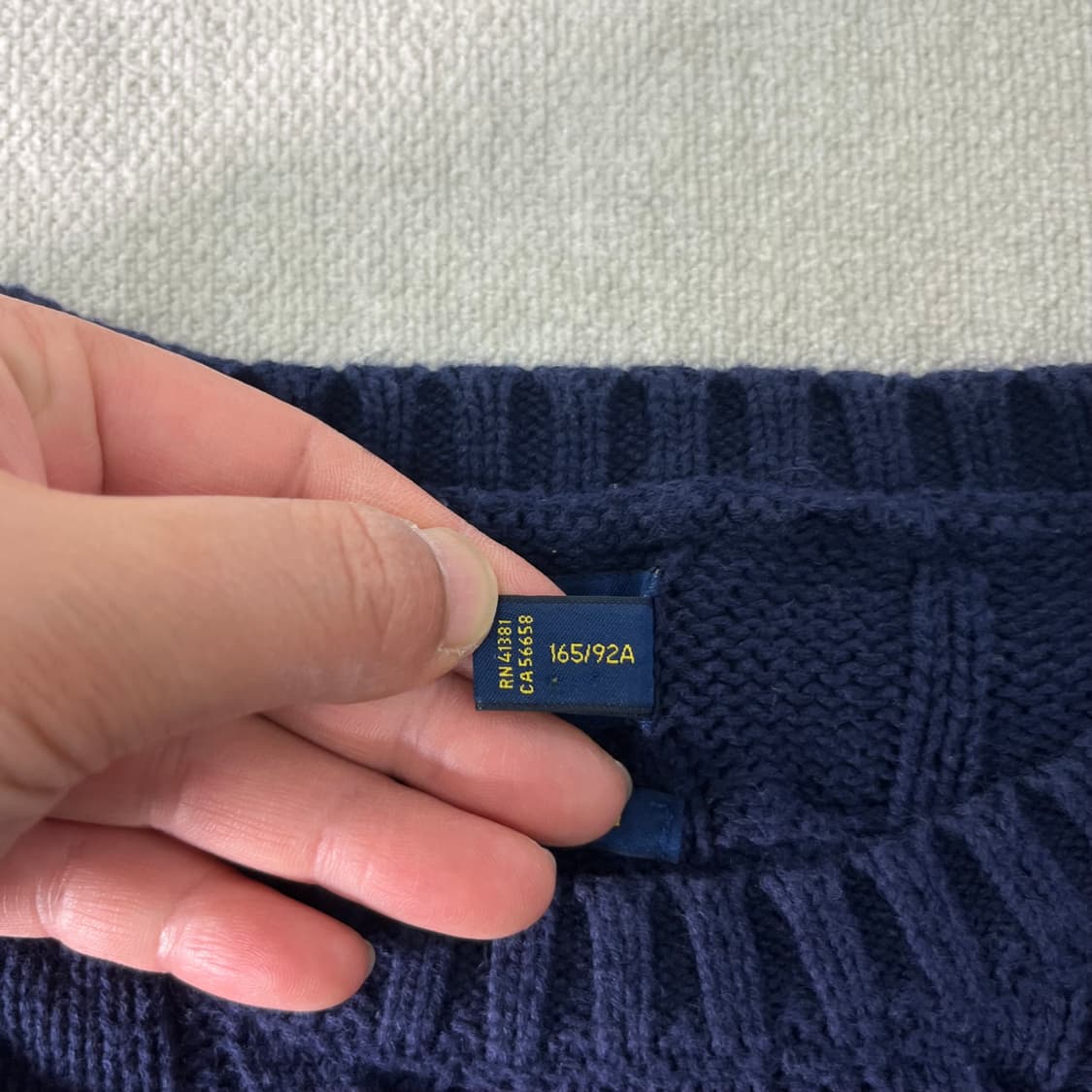 95 폴로랄프로렌 꽈배기 반팔니트  상품이미지4