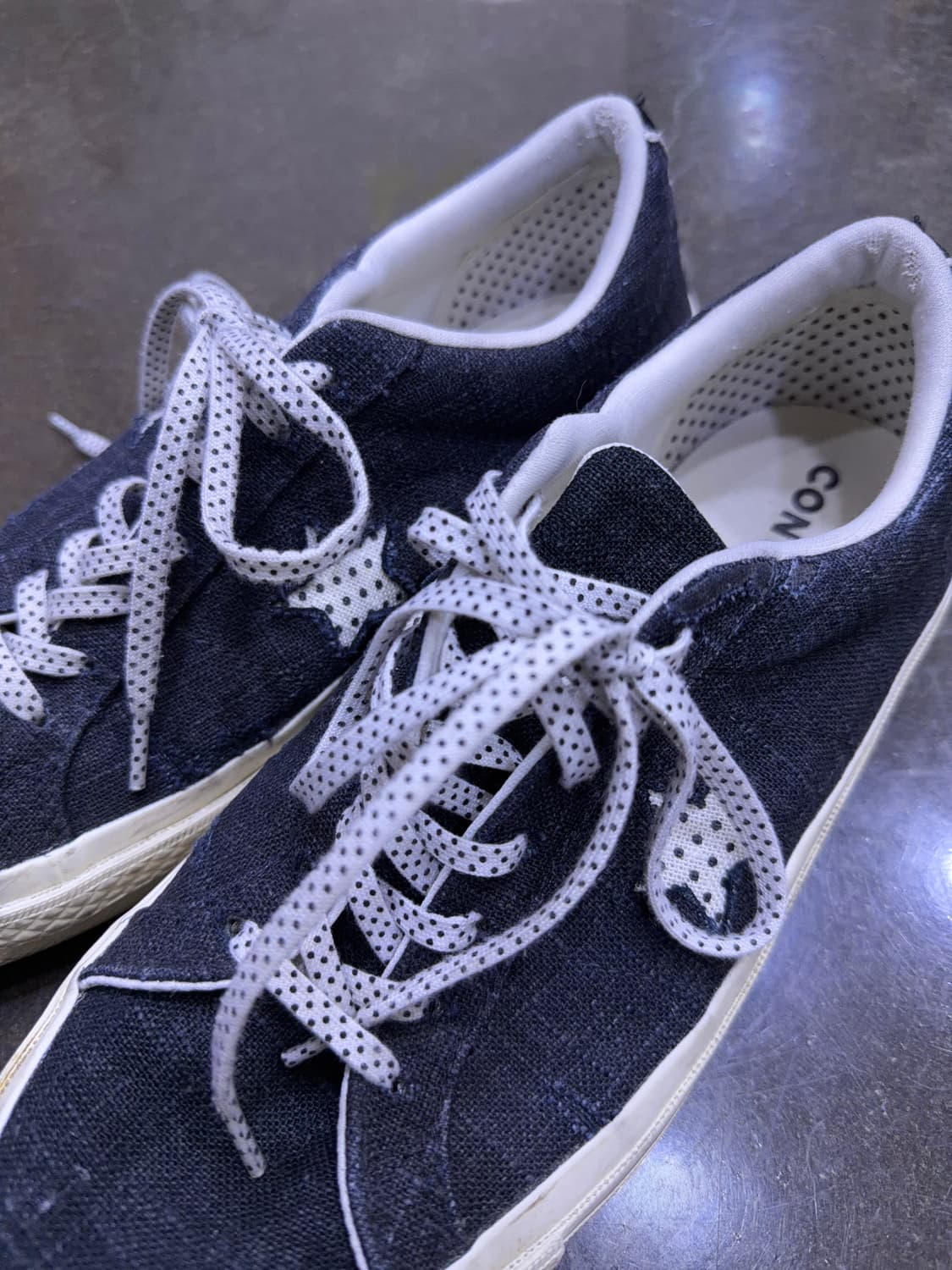 컨버스 올스타 원스타 샴브레 도트 로우 스니커즈 270 상품이미지4