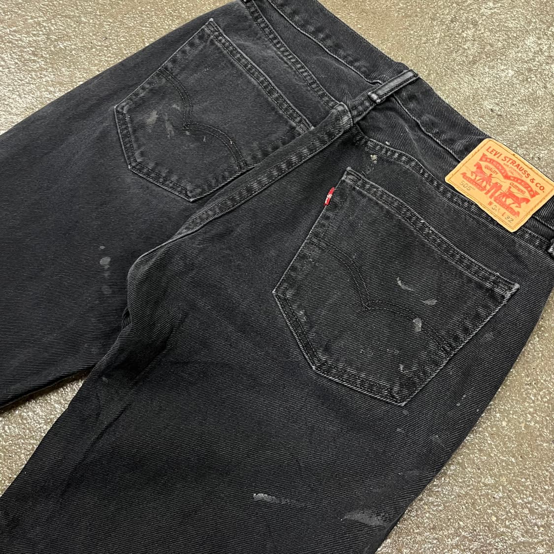 리바이스505 블랙진 (33“) 상품이미지4