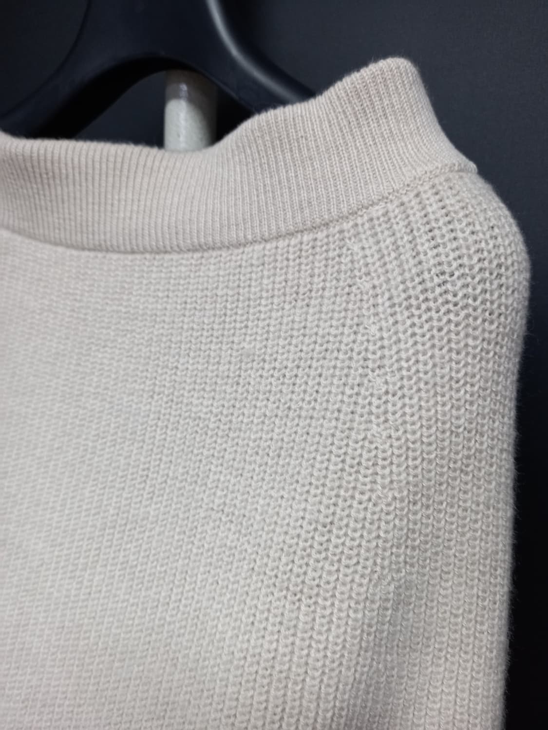 새 드마이어 DE MAILLE 울 홀가먼트 니트 롱 스커트 F 상품이미지4