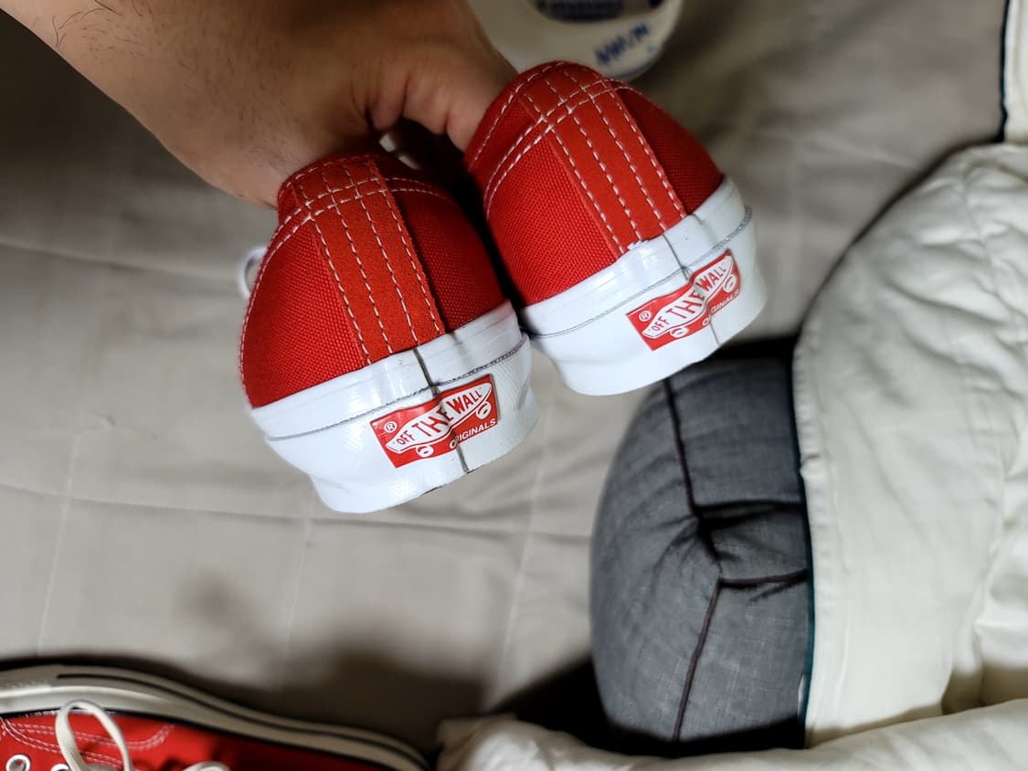 새상품 반스 볼트 OG 어센틱 LX 레드 290 상품이미지2