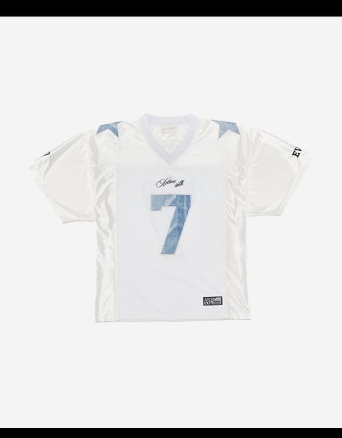 2000아카이브 풋볼 티셔츠 데님 상품이미지2