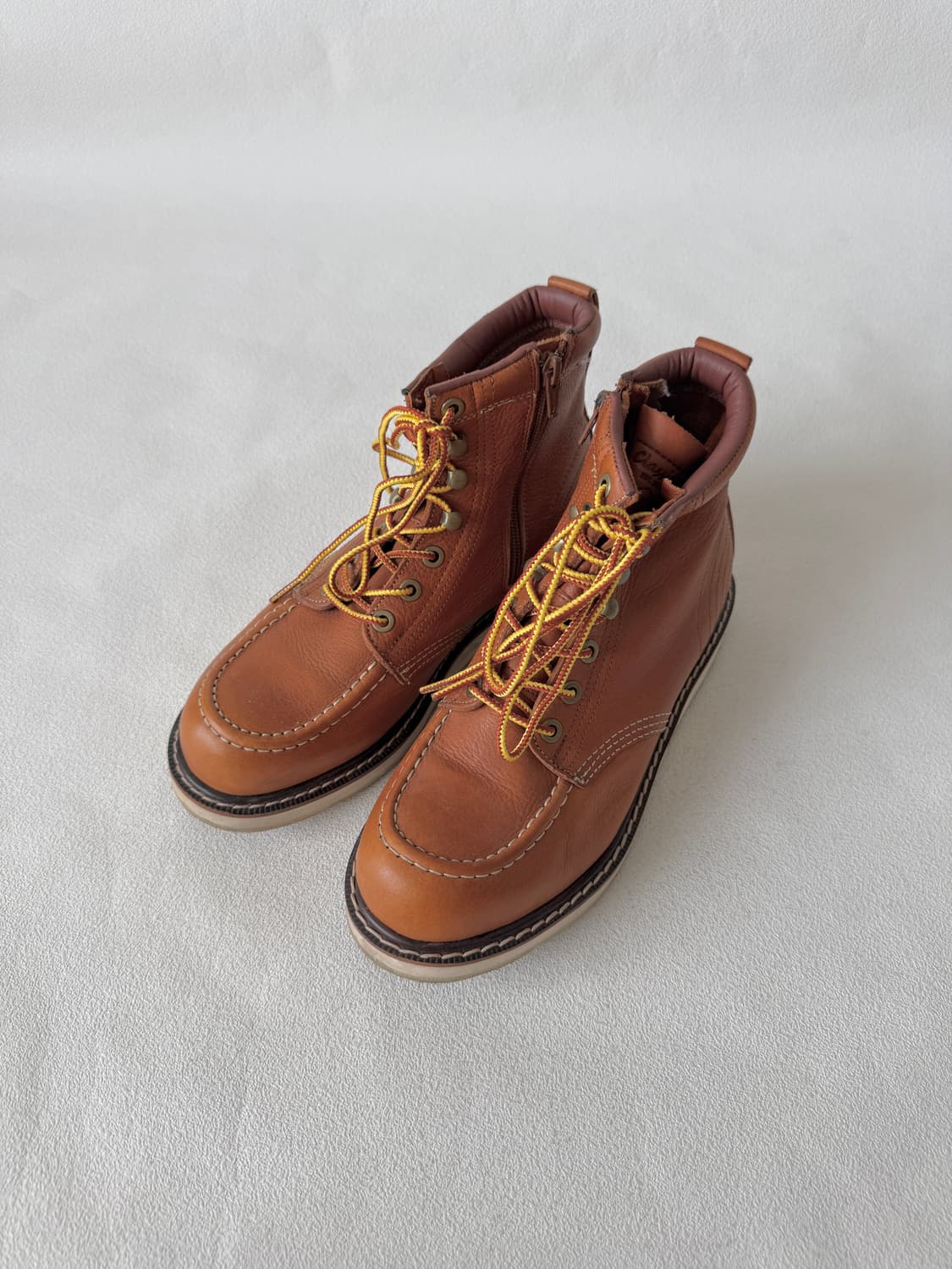 [250]Pre owned 비브람솔 레더 부츠 상품이미지3