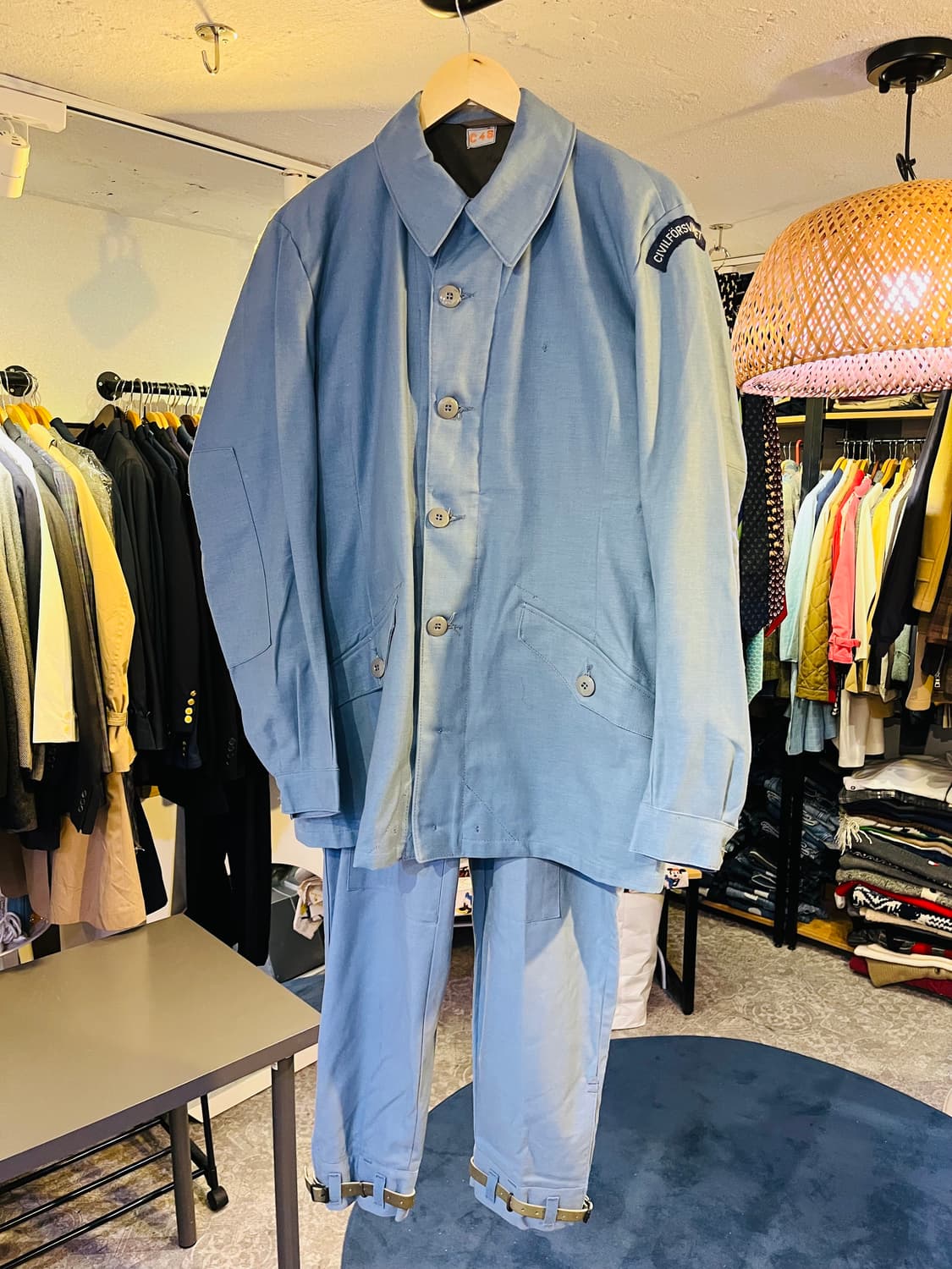 1968년 스웨덴 시민방위대 M-59 팬츠 상품이미지6