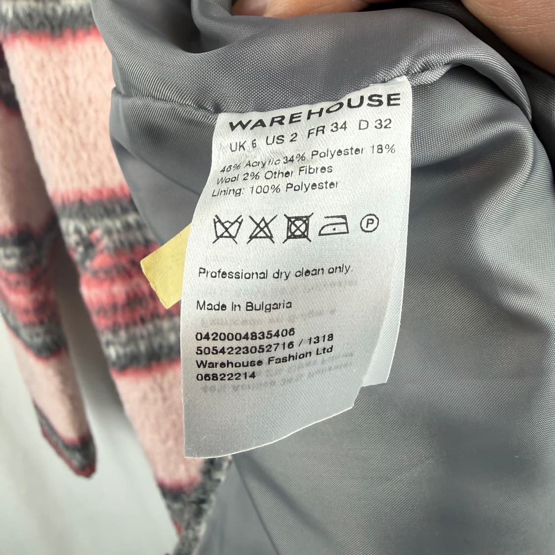 (34) 웨어하우스 우먼스 스테이트먼트 멀티 체크 코트 상품이미지6