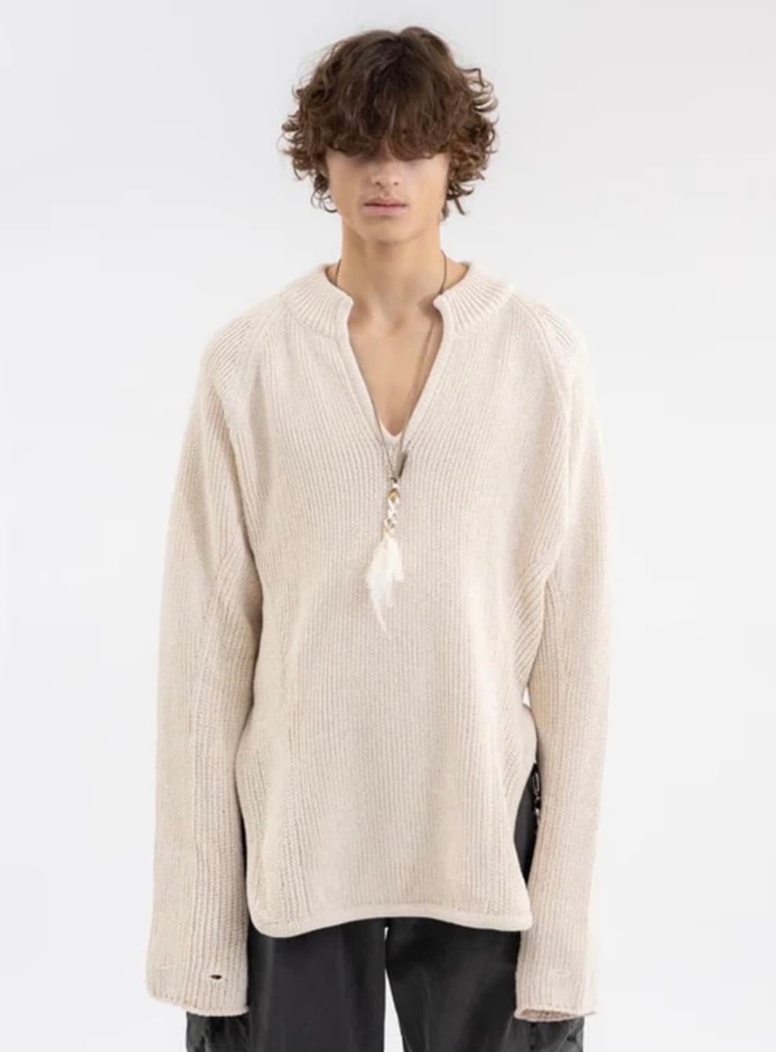 혜인서 아이보리 니트 상품이미지4