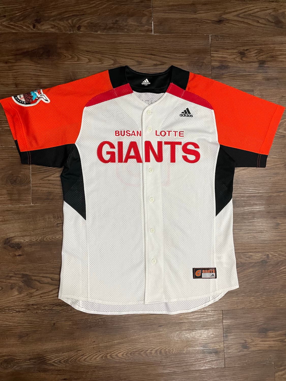 아디다스 롯데자이언츠 황재균 어센틱 유니폼 105 상품이미지1