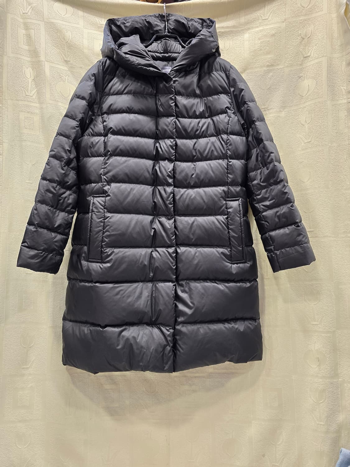 샤트렌 CHATELAINE 여성 다운 롱패딩 블랙 95 상품이미지1