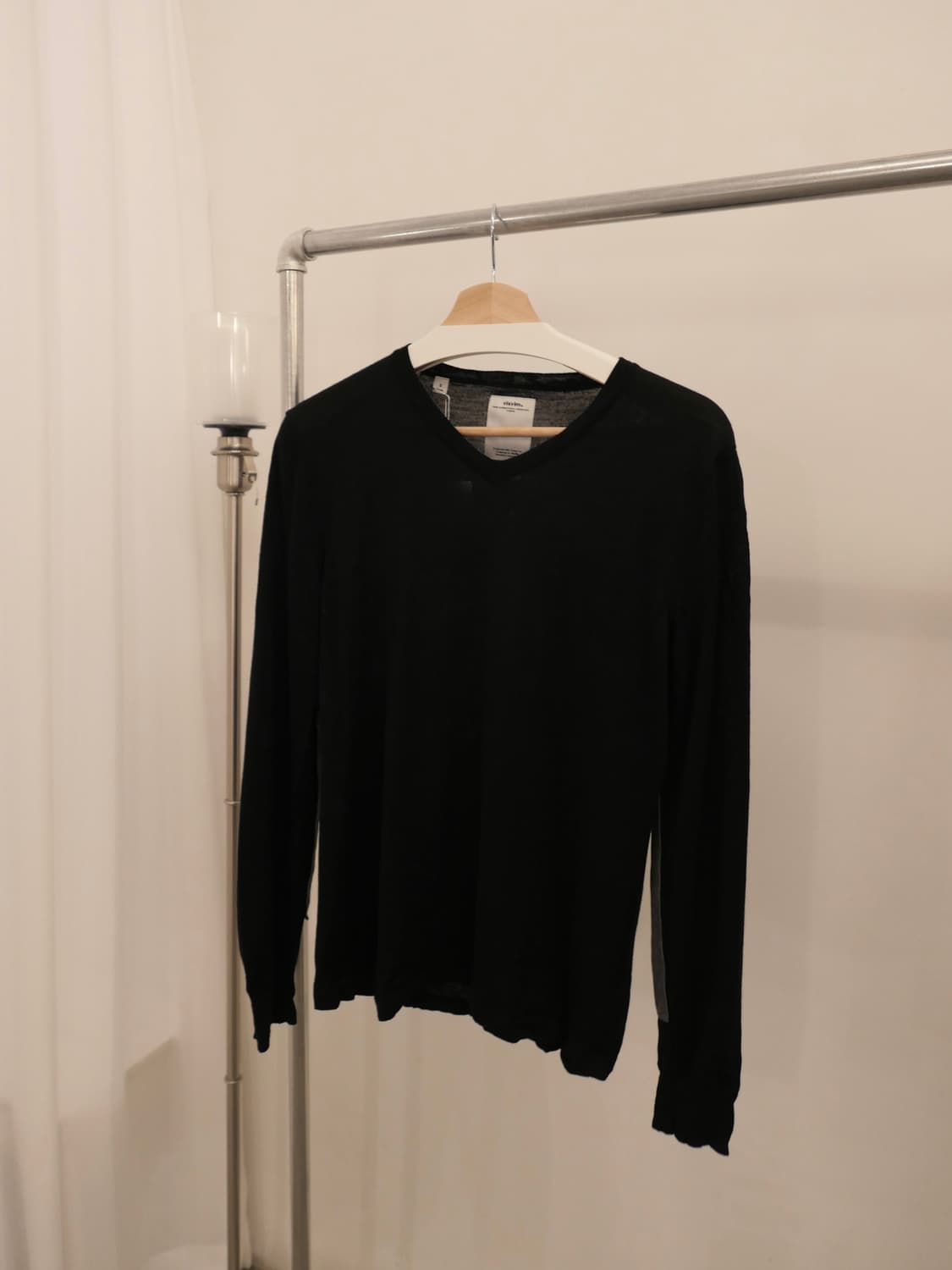 비즈빔 브이넥 니트 상품이미지1