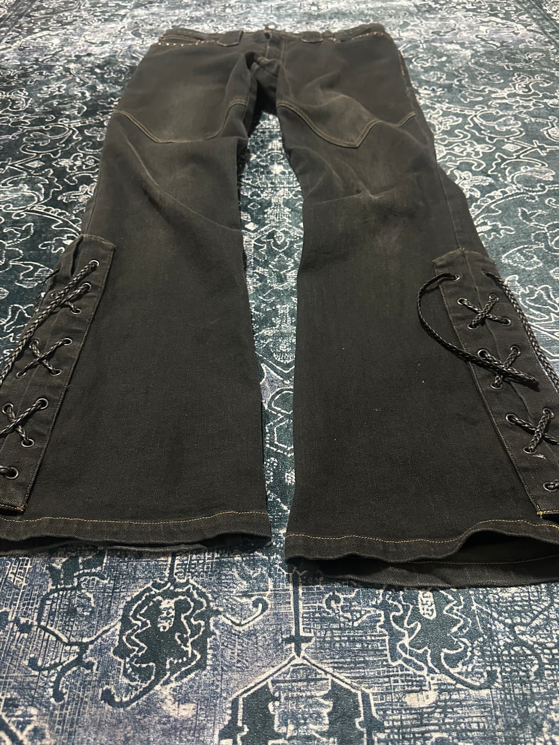 In the attic lace up bootcut jean 상품이미지2
